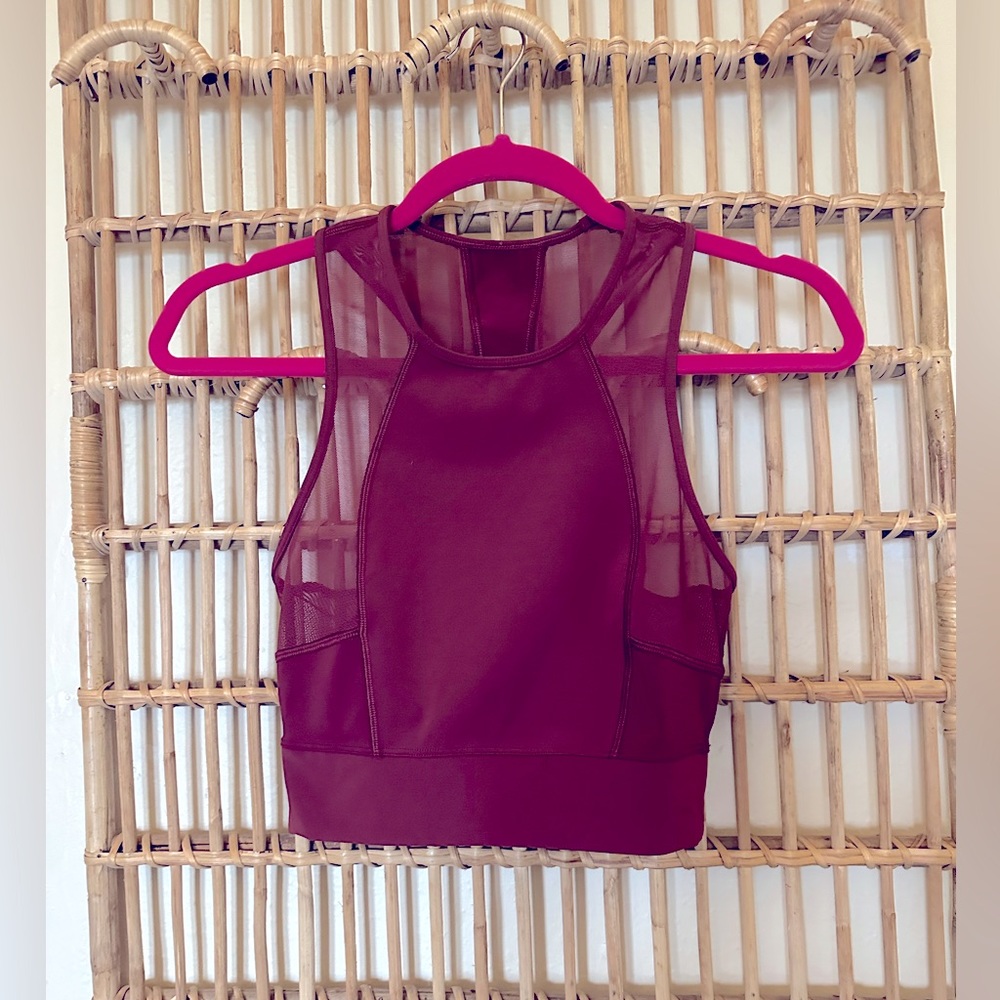 Lululemon Mesh Panelled Tank Top
